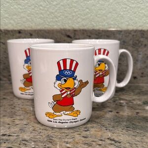 New 1984 Los Angeles Olympic Games Mugs - sold individually